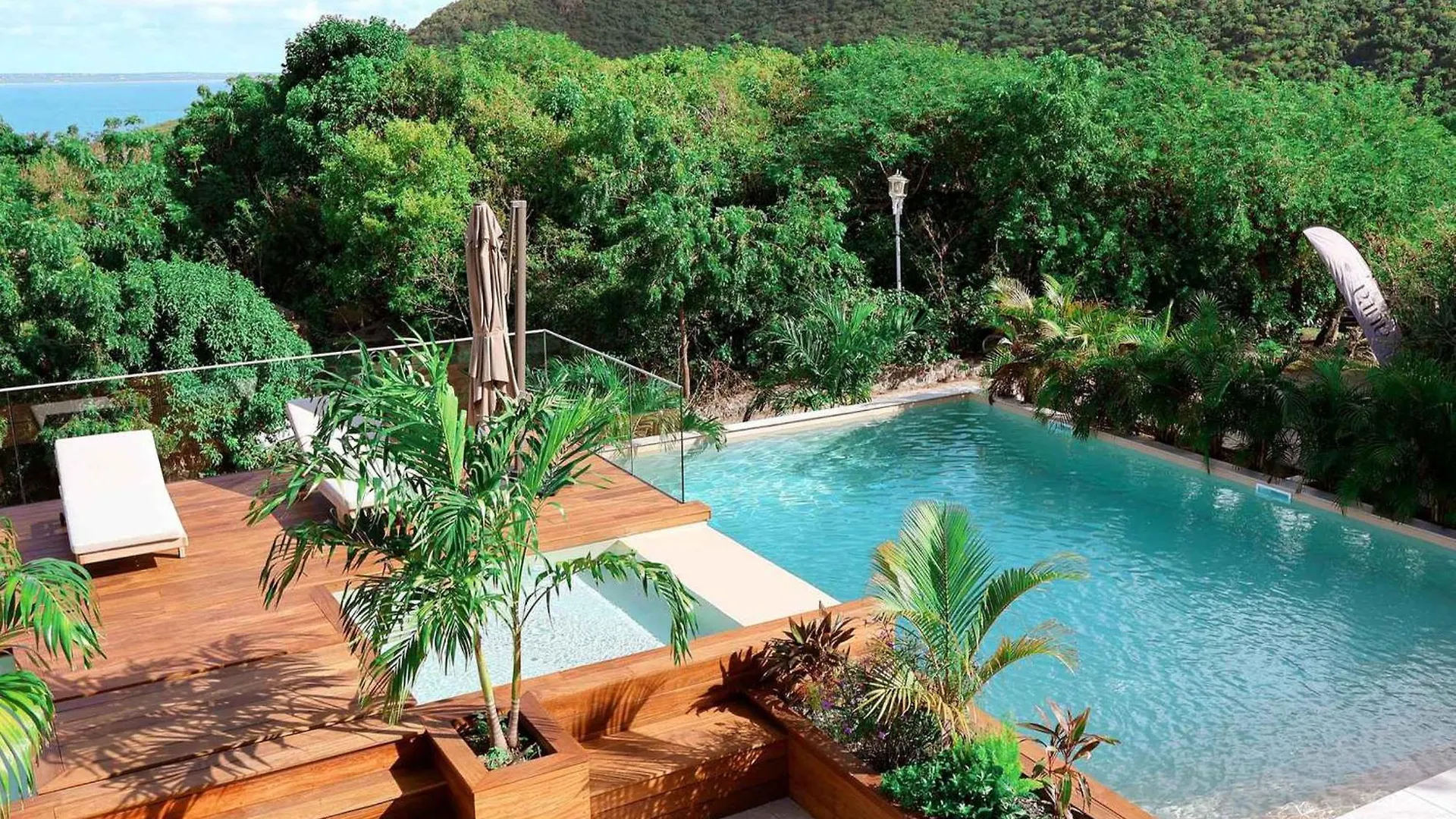 شقة Saint-Martin: Appart Luxueux 2 Niveaux Avec Terrasse, Piscine, Connexion Fibre Et Climatisation - Fr-1-734-69 ماريجوت