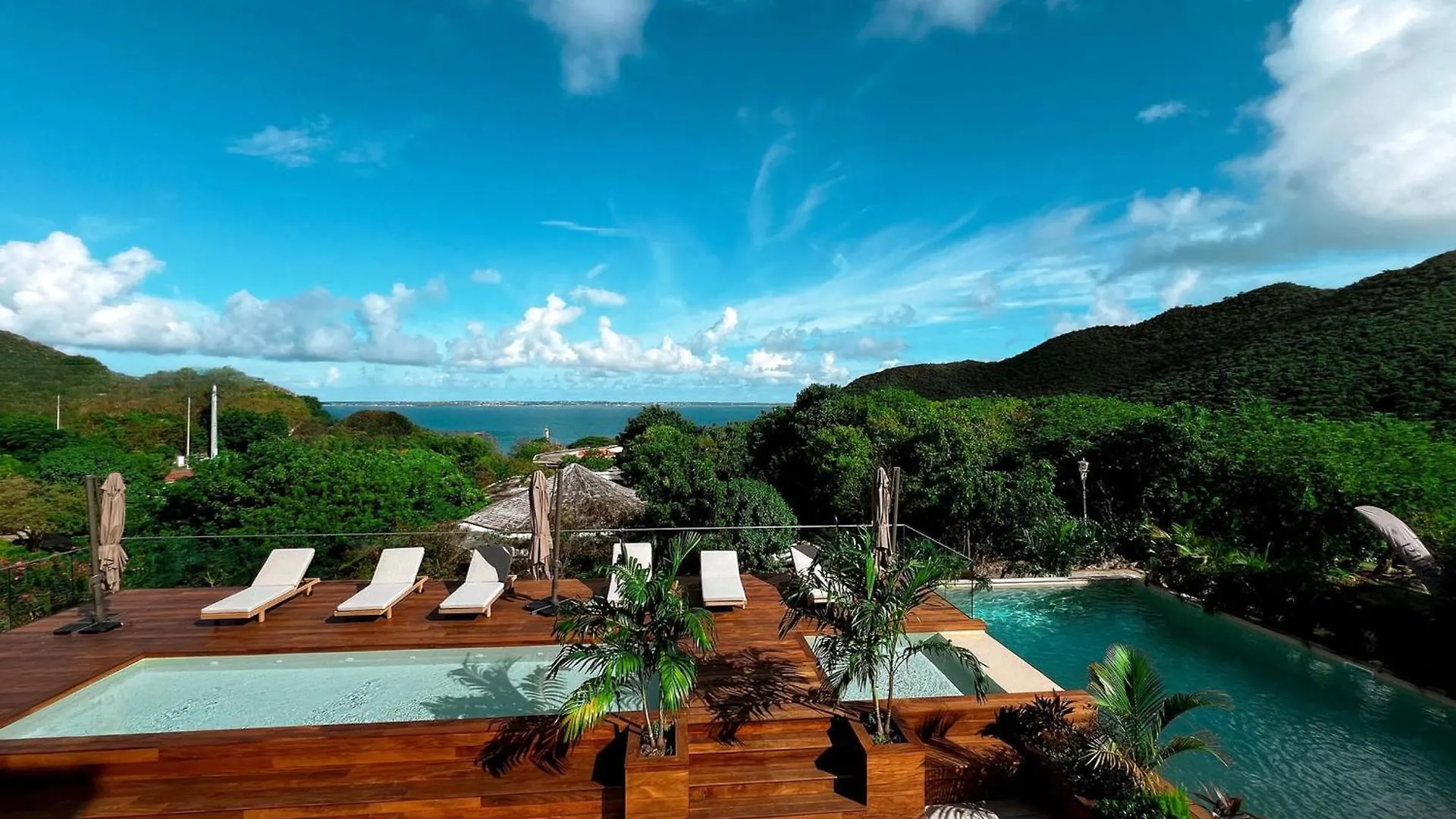 شقة Saint-Martin: Appart Luxueux 2 Niveaux Avec Terrasse, Piscine, Connexion Fibre Et Climatisation - Fr-1-734-69 ماريجوت سان مارتن